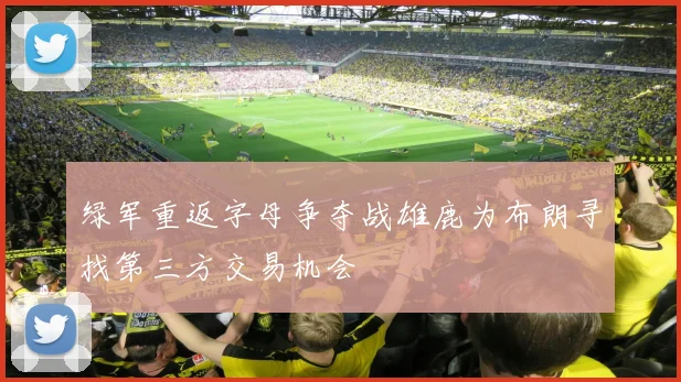 绿军重返字母争夺战雄鹿为布朗寻找第三方交易机会